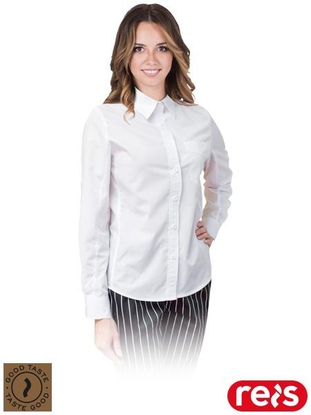 KOSZULA DAMSKA DO GASTRONOMII FESTIVO BIAŁA