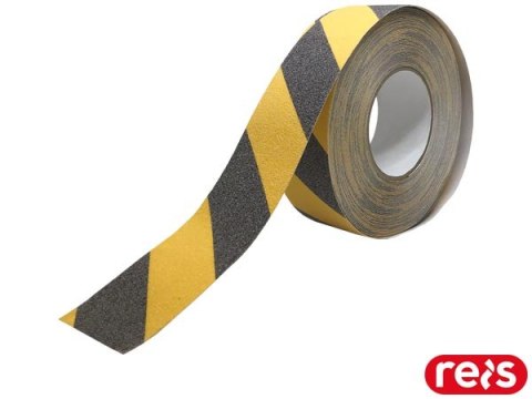 TAŚMA ANTYPOŚLIZGOWA ZÓŁTO-CZARNA SAMOPRZYLEPNA