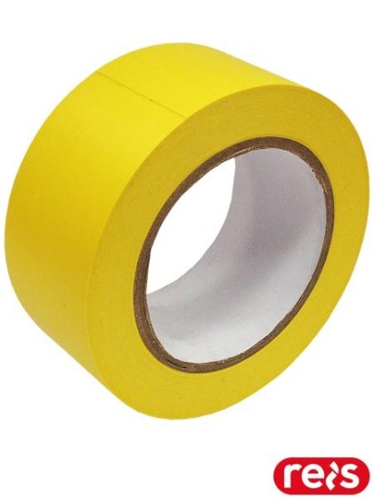 TAŚMA OSTRZEGAWCZA WINYLOWA ŻÓŁTA