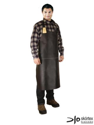 FARTUCH CHRONIĄCY PRZED ISKRAMI I ODPRYSKAMI PŁYNNEGO METALU