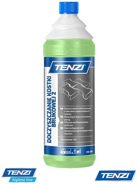 PREPARAT DO CZYSZCZENIA KOSTKI BRUKOWEJ KOSBRU2 NISKOPIENIĄCY