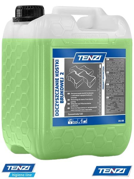 PREPARAT DO CZYSZCZENIA KOSTKI BRUKOWEJ KOSBRU2 NISKOPIENIĄCY