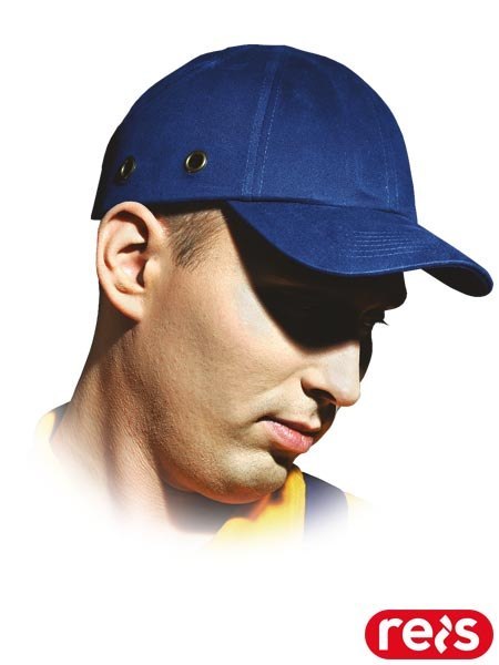 PRZEMYSŁOWY HEŁM LEKKI ANTYSKALPOWY BUMPCAP NIEBIESKI