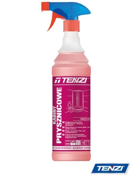 PREPARAT DO USUWANIA ZABRUDZEŃ Z KABIIN PRYSZNICOWYCH KABINAGT