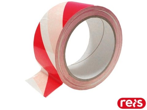 TAŚMA OSTRZEGAWCZA SAMOPRZYLEPNA BIAŁO-CZERWONA