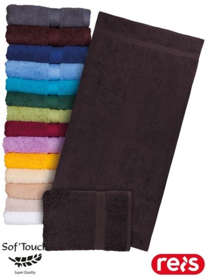RĘCZNIK FROTTE SOFT-70X140 TKANY Z WYSOKIEJ JAKOŚCI FROTTE BRĄZOWY