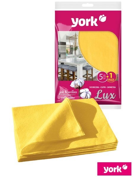 ŚCIERKA LUX Z WISKOZY 6 SZT. JAK BAWEŁNA