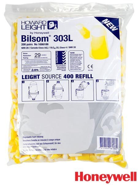 WKŁADKI PRZECIWHAŁASOWE BS303 SNR=33 dB 200PAR