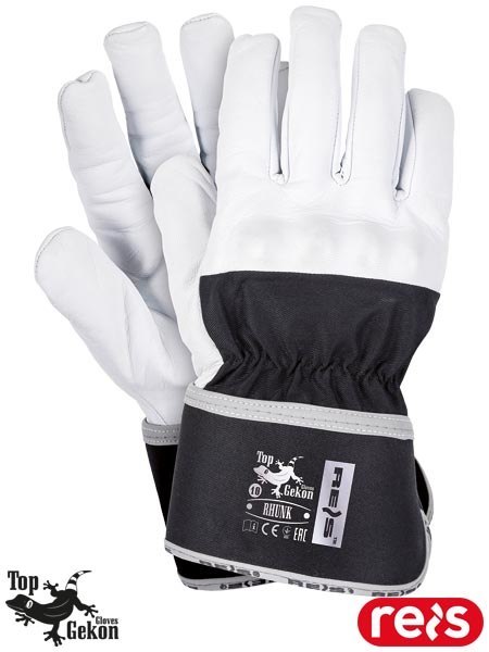RĘKAWICE OCHRONNE RHUNK OCIEPLANE Z KOZIEJ SKÓRY