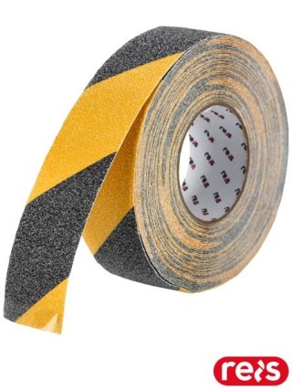 TAŚMA ANTYPOŚLIZGOWA ZÓŁTO-CZARNA SAMOPRZYLEPNA