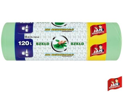 WORKI NA ŚMIECI DO SEGREGACJI SZKŁO