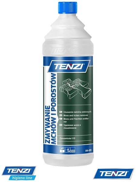 PREPARAT DO USUWANIA ZIELONYCH NALOTÓW Z KOSTKI BRUKOWEJ MCHY POROSTY