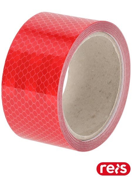 TAŚMA ODBLASKOWA KONTUROWA CZERWONA