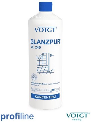 ŚRODEK DO CZYSZCZENIA VOIGT GLANZPUR DO MYCIA POWIERZCHNI SZKLIWIONYCH, NADAJE DELIKATNY POŁYSK 1L