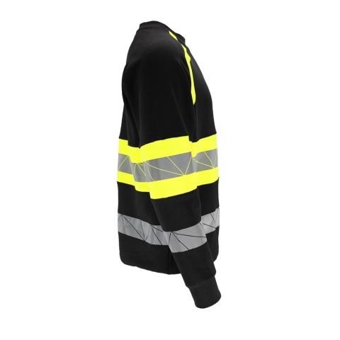 BLUZA OCHRONNA RAUTEX OSTRZEGAWCZA MĘSKA CZARNO-ZÓŁTA