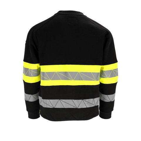 BLUZA OCHRONNA RAUTEX OSTRZEGAWCZA MĘSKA CZARNO-ZÓŁTA