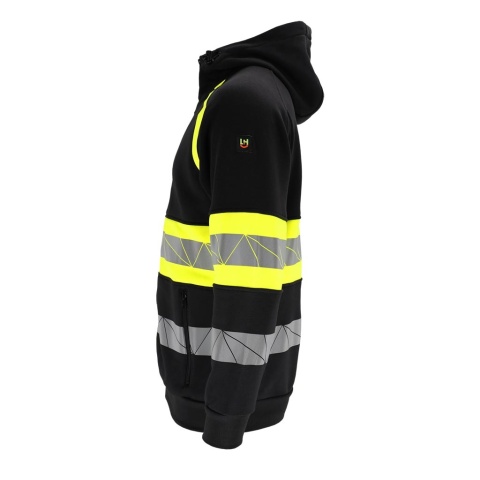 BLUZA OCHRONNA RAUTEX DZIANINA CZARNO-ŻÓŁTA