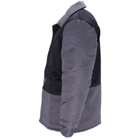 BLUZA OCHRONNA ANTYELEKTROSTATYCZNA TRUDNOPALNA WINSAFE OCIEPLANA, CHRONIĄCA PRZED CIEKŁYMI CHEMIKALIAMI