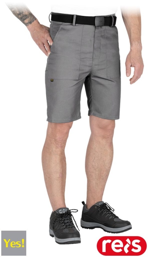 SPODNIE OCHRONNE DO PASA - KRÓTKIE YES-TS SZARE