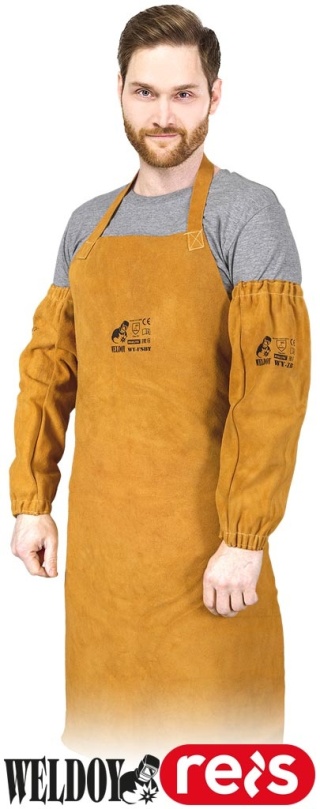 ZARĘKAWEK OCHRONNY SKÓRZANY DLA SPAWACZY WY-ZB