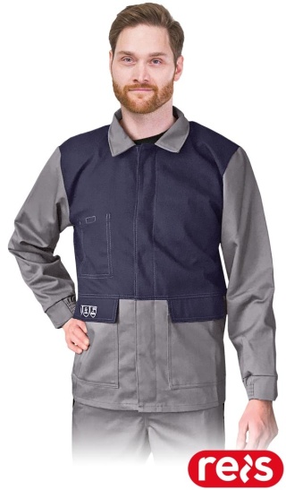 BLUZA OCHRONNA DLA SPAWACZY WELD TRUDNOPALNA, ANTYELEKTROSTATYCZNA