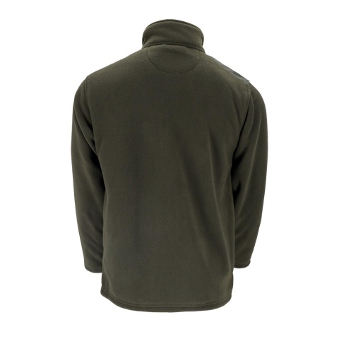 BLUZA Z POLARU OCHRONNA WALD DZIANINA POLAROWA, STÓJKA, ZAMEK