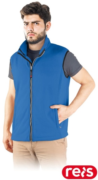 KAMIZELKA OCHRONNA V-HONEY POLAR BEZRĘKAWNIK NIEBIESKI MĘSKI