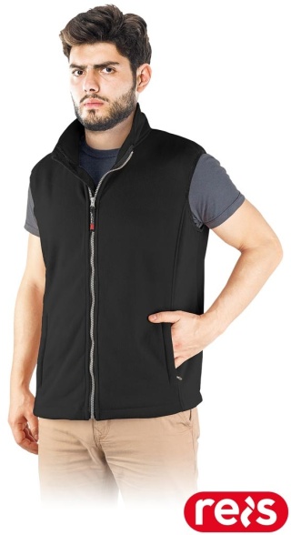 KAMIZELKA OCHRONNA V-HONEY POLAR BEZRĘKAWNIK CZARNY MĘSKI