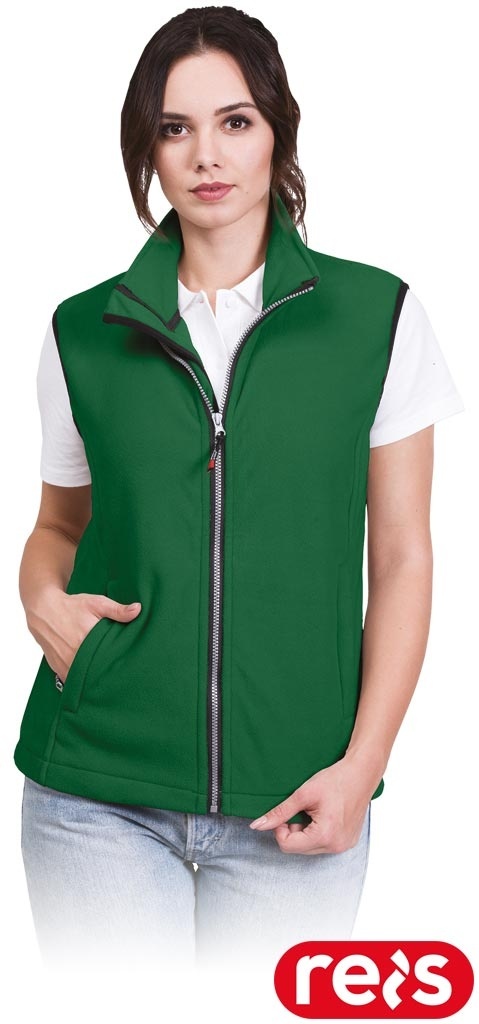 KAMIZELKA OCHRONNA V-HONEY POLAR DAMSKI ZIELONY BEZRĘKAWNIK