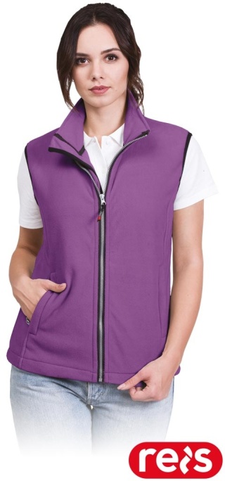 KAMIZELKA OCHRONNA V-HONEY POLAR DAMSKI BEZRĘKAWNIK FIOLETOWY