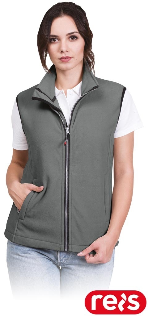 KAMIZELKA OCHRONNA V-HONEY POLAR DAMSKI BEZRĘKAWNIK SZARY