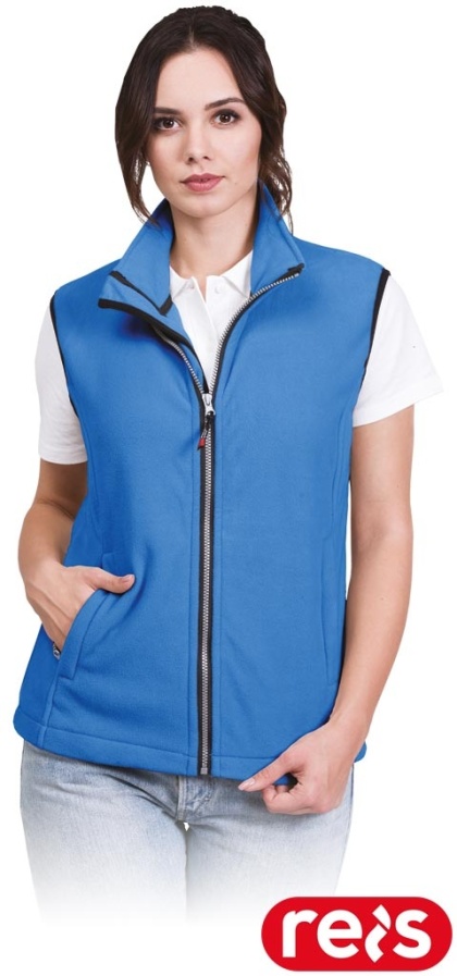 KAMIZELKA OCHRONNA V-HONEY POLAR DAMSKI BEZRĘKAWNIK NIEBIESKI