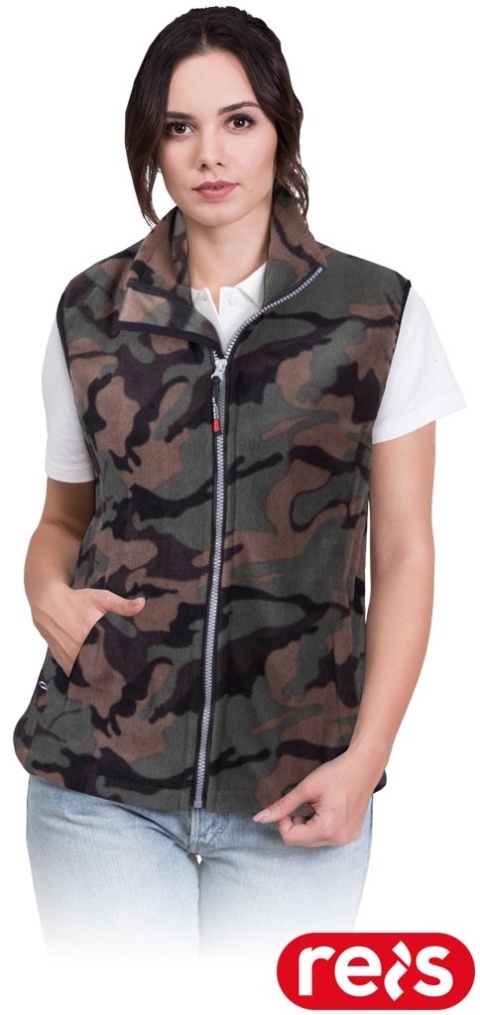 KAMIZELKA OCHRONNA V-HONEY POLAR DAMSKI BEZRĘKAWNIK MORO