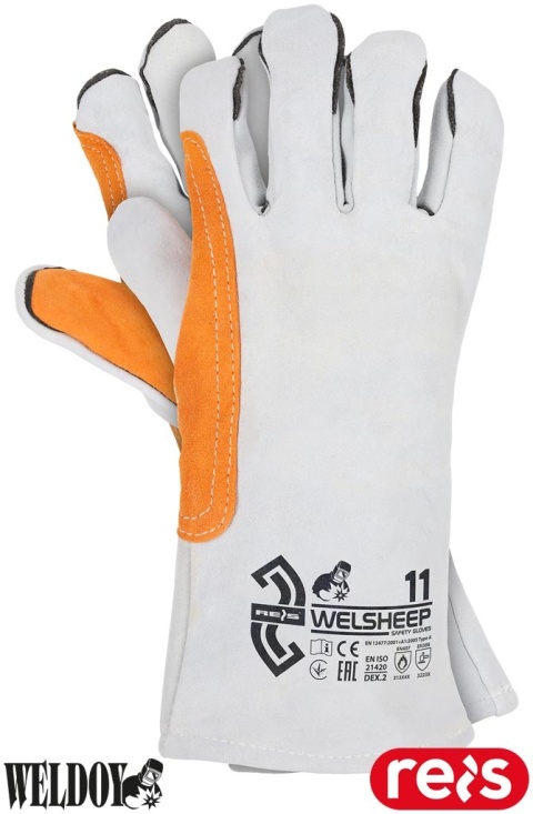 RĘKAWICE OCHRONNE SPAWALNICZE WELSHEEP OCIEPLANE, 6PAR