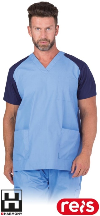 BLUZA OCHRONNA TUTTI, LABORATORIA, BRANŻA KOSMETYCZNA, MEDYCZNA