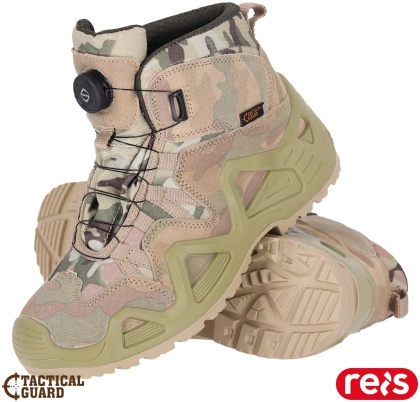 BUTY, TRZEWIK IRONROL TACTICAL GUARD ZAMSZ, SZNURÓWKI STRUNOWE MORO
