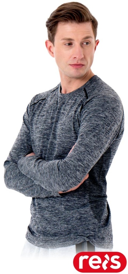 KOSZULKA TERMOAKTYWNA TROMS-LS CZARNA DŁUGI RĘKAW