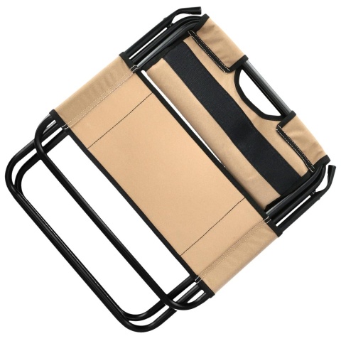 KRZESŁO TURYSTYCZNE SKŁADANE 2W1 TACTICAL GUARD CAMP