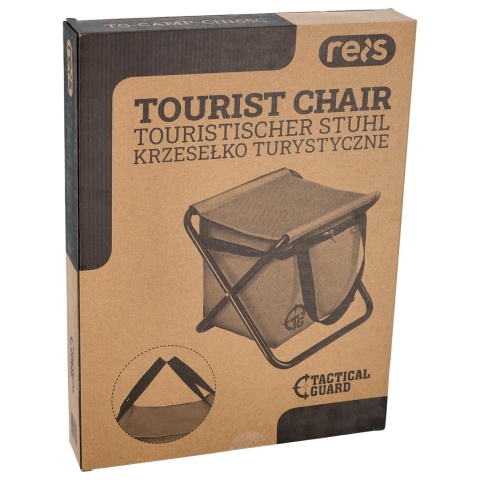 KRZESŁO TURYSTYCZNE ROZKŁADANE TACTICAL GUARD CAMP