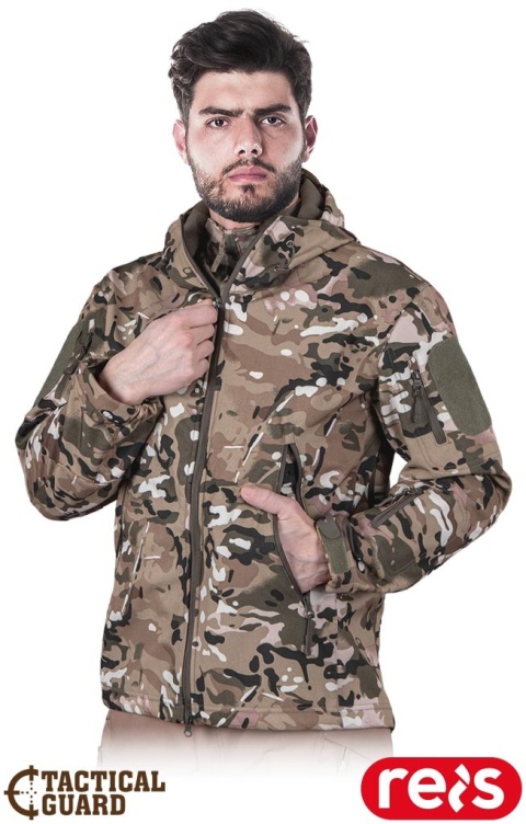 KURTKA OCHRONNA TACTICAL GUARD MOSS MORO SOFTSHELL