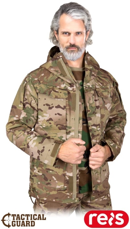 KURTKA OCHRONNA TG-VOLTURE TACTICAL GUARD, RIP-STOP ZABEZPIECZA PRZED ROZDARCIEM, MORO