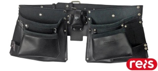 PAS MONTERSKI TORNASK-BLACK SKÓRZANY