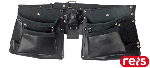 PAS MONTERSKI TORNASK-BLACK SKÓRZANY