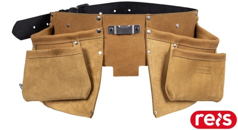 PAS MONTERSKI TORNASK-DOUBLE SKÓRZANY