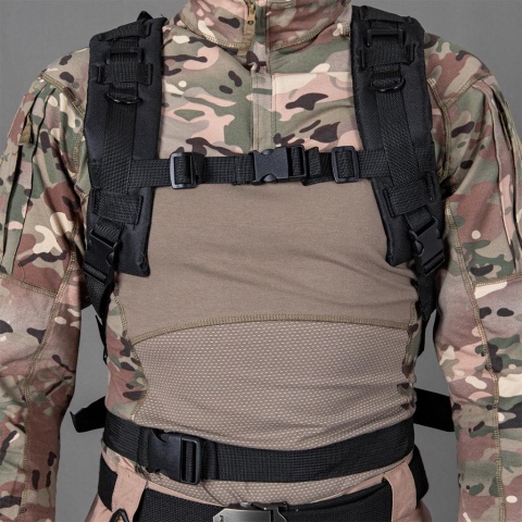 Plecak Tactical Guard 30L czarny – militarny, 600D Oxford, survival, turystyka
