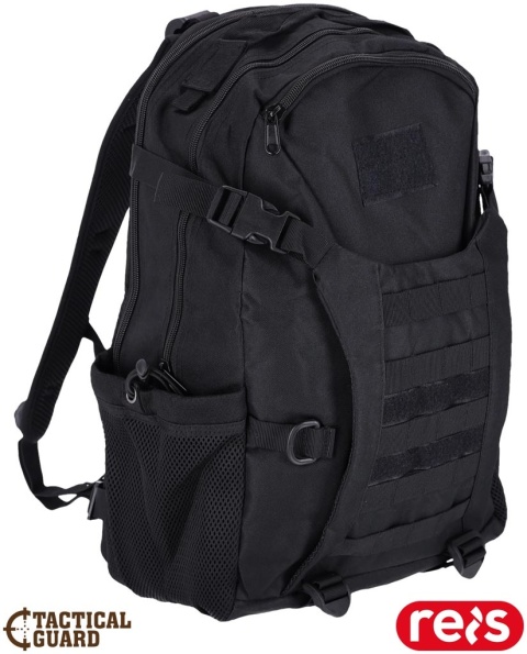 PLECAK TACTICAL GUARD PACKRUN CZARNY, LEŚNICY, RYBACY, SURVIVAL