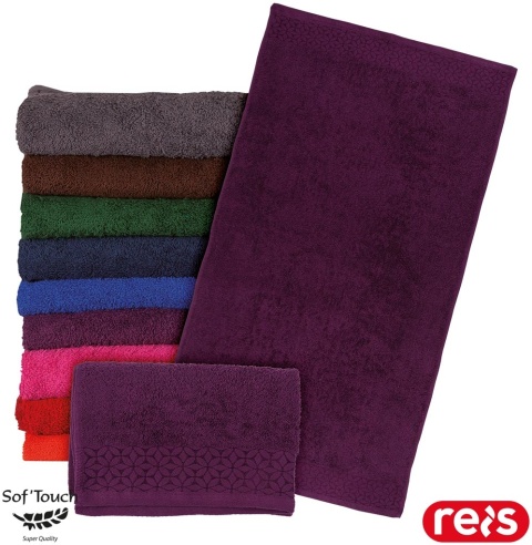 RĘCZNIK FROTTE INDIA 50X90 DO CODZIENNEGO UŻYTKU, FROTTE FIOLETOWY