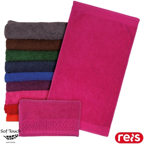 RĘCZNIK FROTTE INDIA 70X140, DO CODZIENNEGO UŻYTKU, FROTTE RÓŻOWY