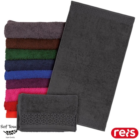 RĘCZNIK FROTTE INDIA 70X140, DO CODZIENNEGO UŻYTKU, FROTTE CIEMNOSZARY