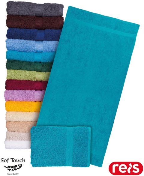 RĘCZNIK FROTTE SOFT-70X140 TKANY Z WYSOKIEJ JAKOŚCI FROTTE TURKUSOWY